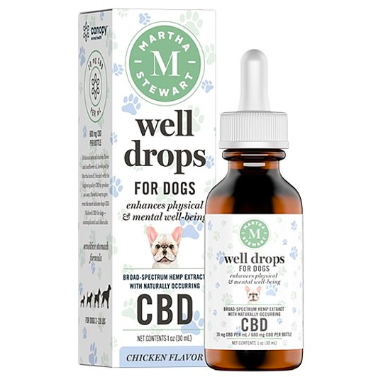 Martha Stewart launches CBD range for pets